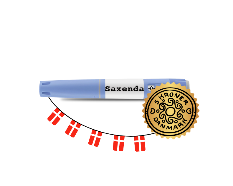 Saxenda pris DK